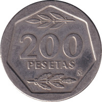 200 pesetas - Peseta