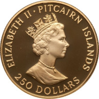 250 dollars - Pitcairn Islands