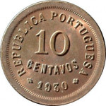 10 centavos - Portugese Colony