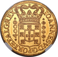 4000 reis - Colonie portugaise