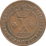 10 reis - Portuguesa colony