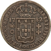 80 reis - Portuguesa colony