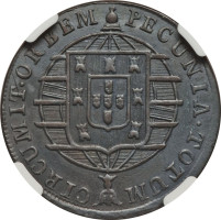 37 1/2 reis - Portuguesa colony