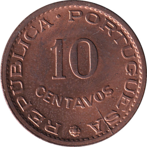 10 centavos - Portuguese Colony