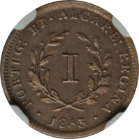 1 real - Colonie portugaise