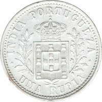 1 rupia - Indes portugaises