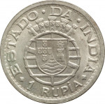 1 rupia - Indes portugaises