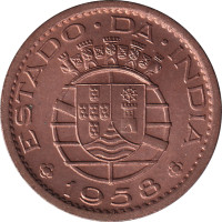 10 centavos - Indes portugaises