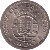 1 escudo - Indes portugaises