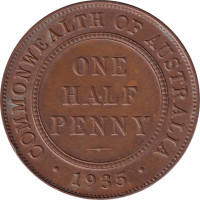 1/2 penny - Pound