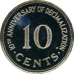10 cents - Pound