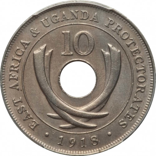 10 cents - Protectorat et Ouganda