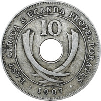 10 cents - Protectorat et Ouganda