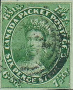 7 1/2 pence - Province of Canada