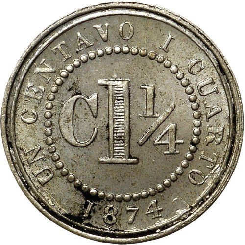 1 1/4 centavo - Provincias de Rio de la Plata