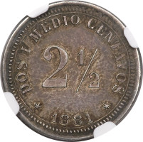 2 1/2 centavos - Provinces de Rio de la Plata