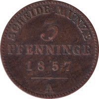 3 pfennig - Prusse