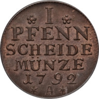 1 pfennig - Prusse