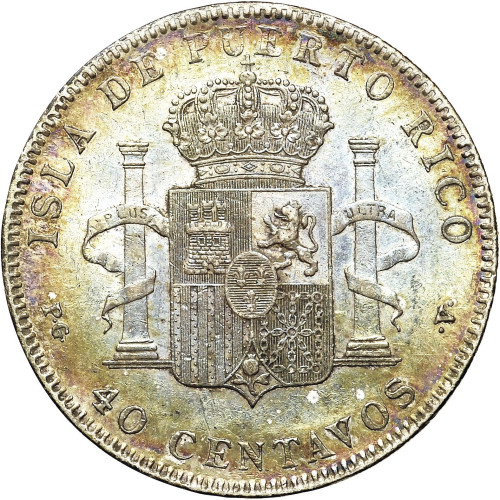 40 centavos - Puerto Rico