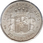 20 centavos - Puerto Rico