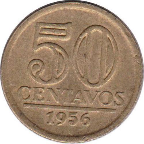 50 centavos - Republic of Brazil