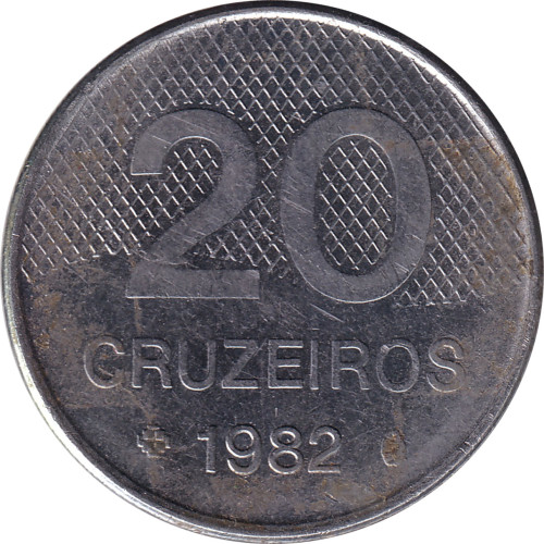 20 cruzeiros - République du Brésil