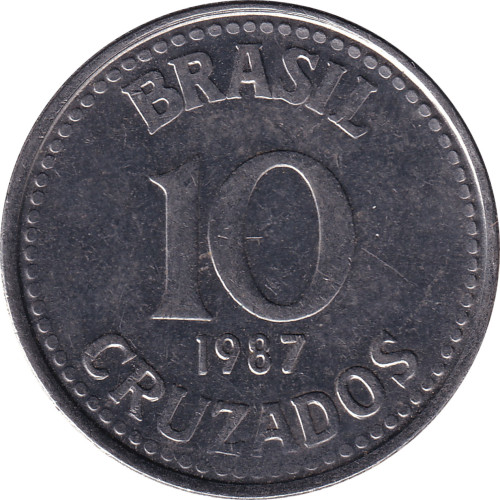 10 cruzeidos - Republic of Brazil