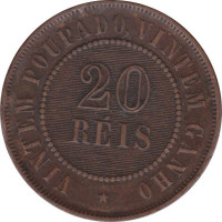 20 reis - Republic of Brazil