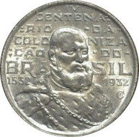 2000 reis - Republic of Brazil
