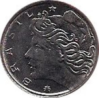 2 centavos - Republic of Brazil