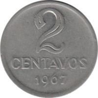 2 centavos - Republic of Brazil