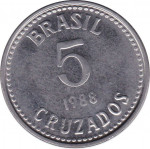 5 cruzeidos - République du Brésil