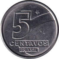 5 centavos - Republic of Brazil