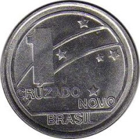 1 cruzado - Republic of Brazil
