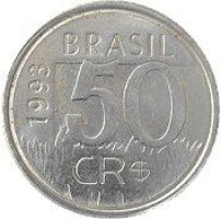 50 cruzeiros - Republic of Brazil