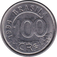 100 cruzeiros - République du Brésil
