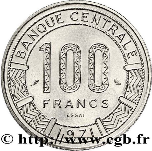 100 francs - Republic of Congo