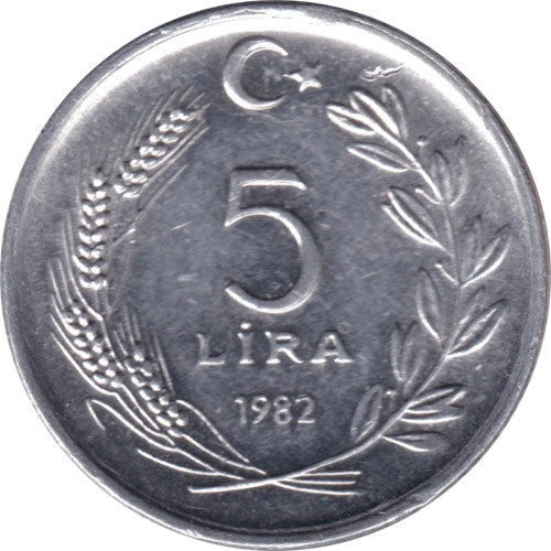 5 lira - République