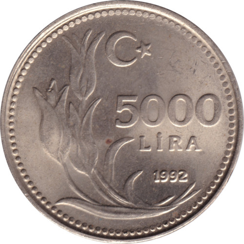 5000 lira - République