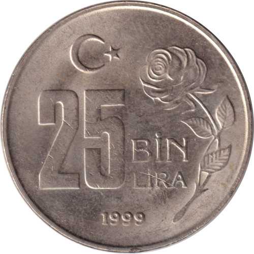 25 bin lira - République