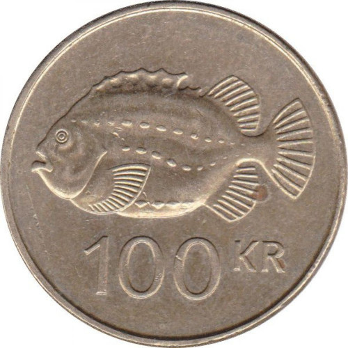 100 kronur - République