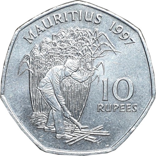 10 rupees - République