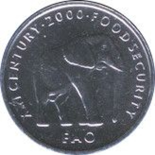5 shillings - République