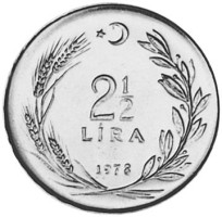 2 1/2 lira - Republic