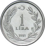 1 lira - République