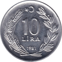 10 lira - Republic