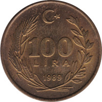 100 lira - République
