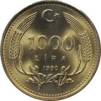 1000 lira - Republic