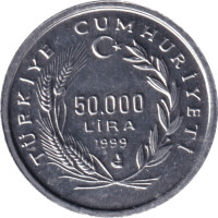50000 lira - Republic