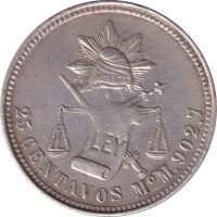 25 centavos - République